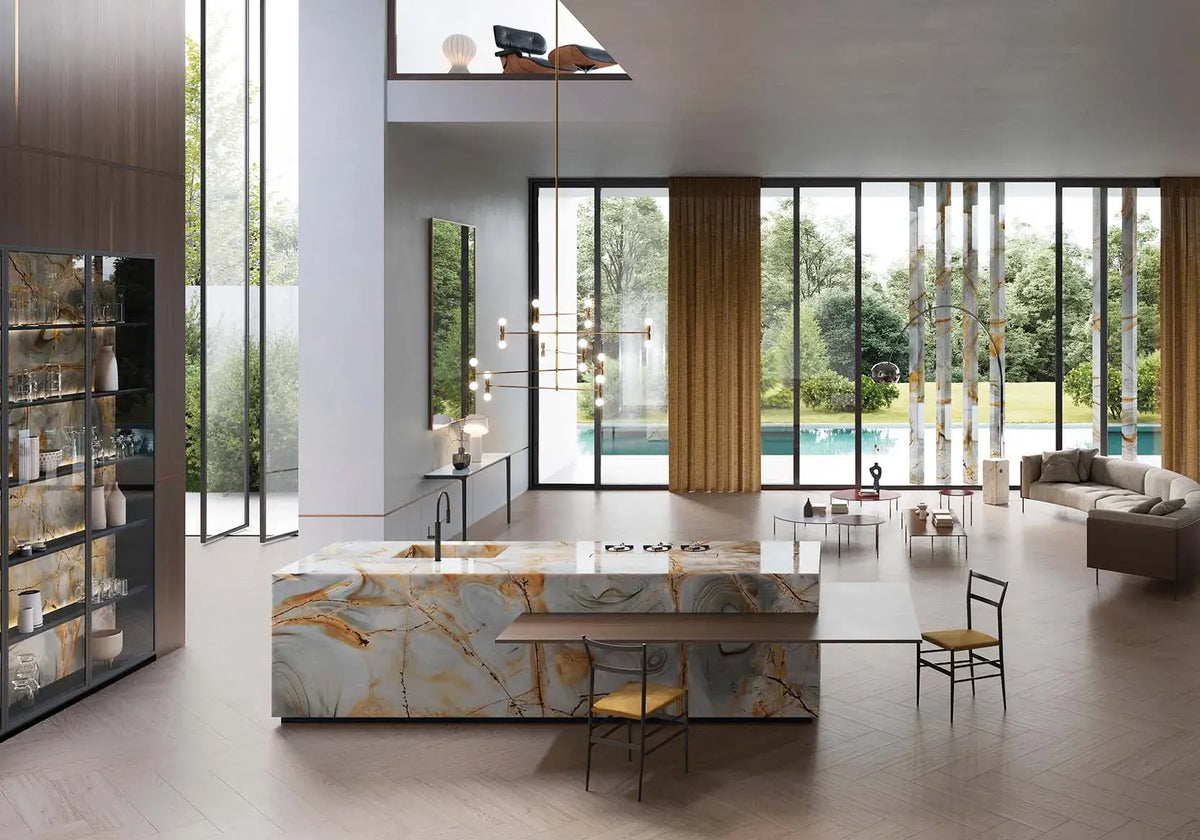 Natural Stone - Blue Roma