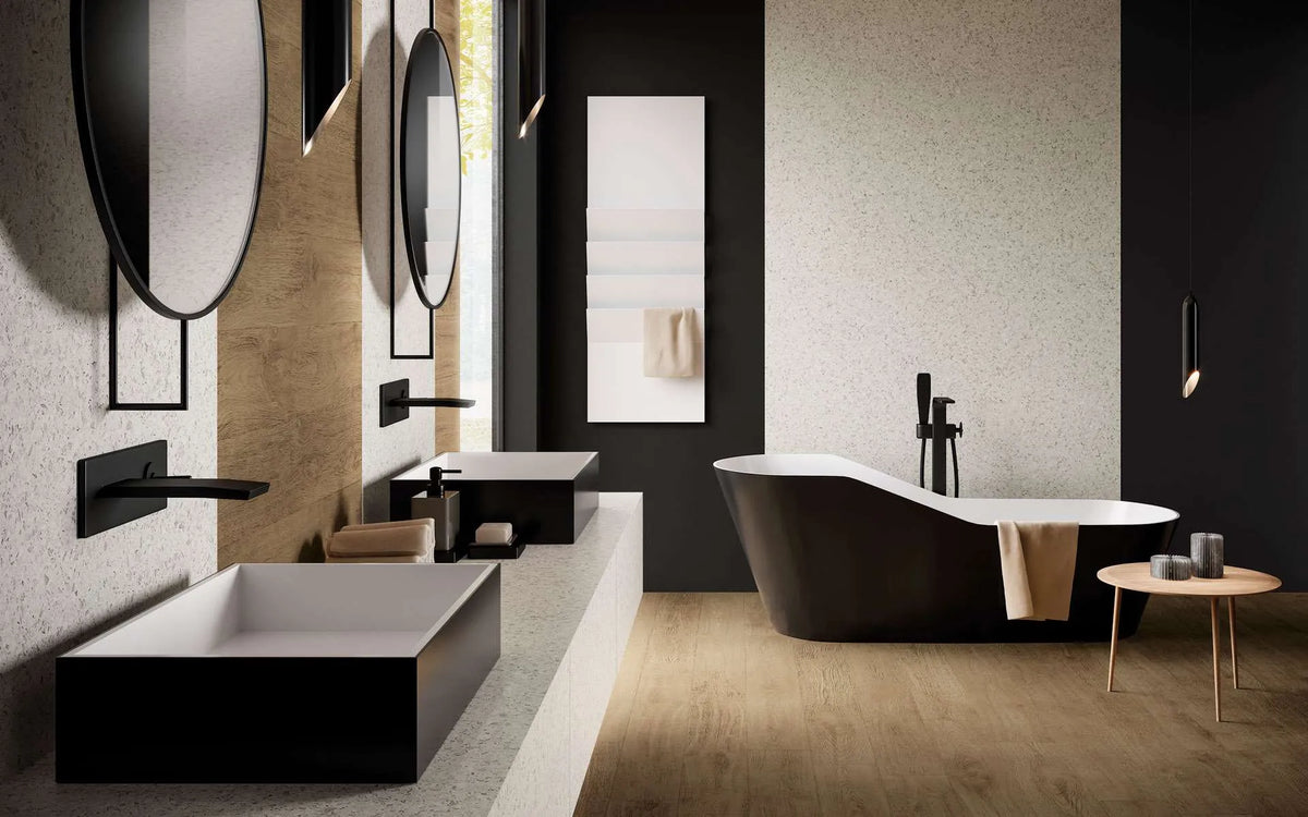 Terrazo White Matt 160x320x2 Porcelain
