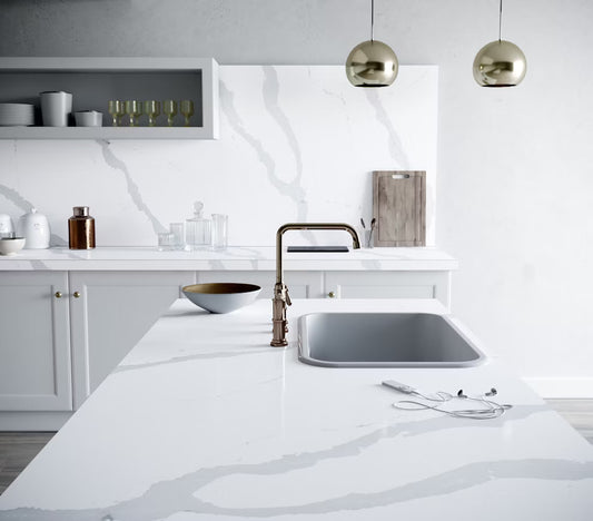 Calacatta Tuscan - Quartz Worktop